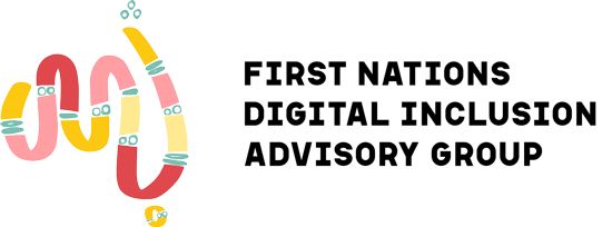 First Nations Digital Inclusion Advisory Group Logo