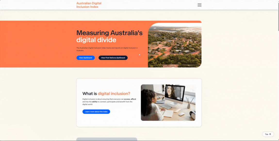 Video showing how to navigate to the dashboard